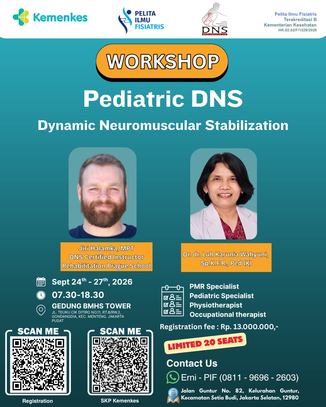 Dynamic Neuromuscular Stabilization (DNS) Pediatric Courses